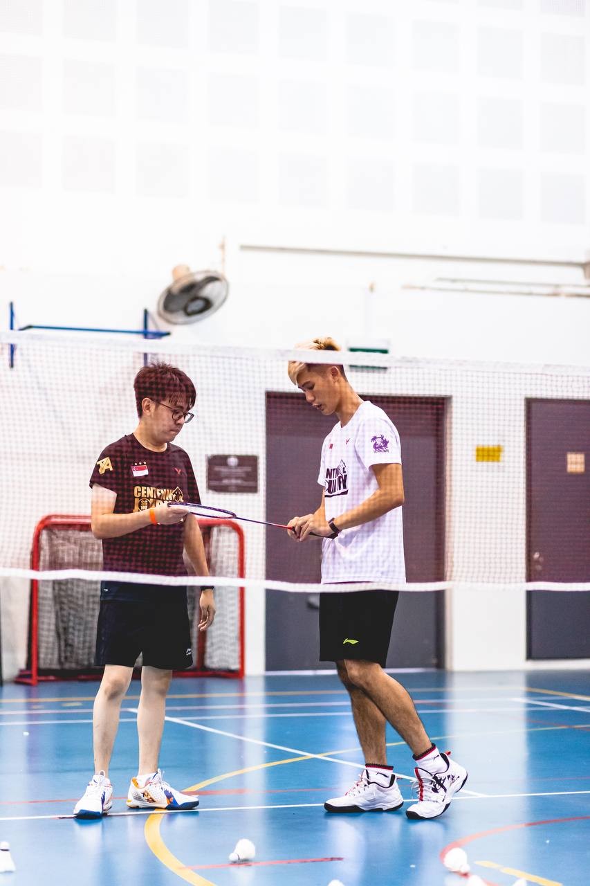 Private Badminton Lessons Coach Singapore