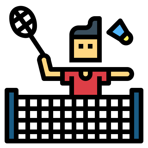 Dynamic Badminton Academy Badminton Icon