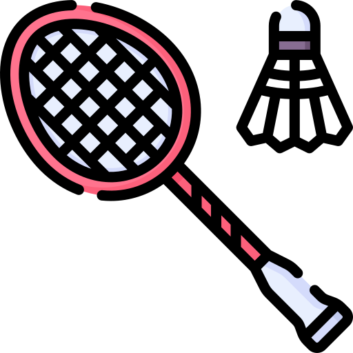 Dynamic Badminton Academy Badminton Racket Icon