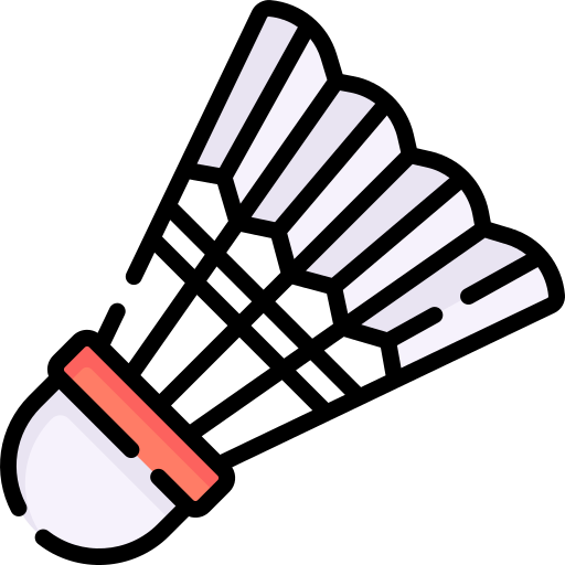 Dynamic Badminton Academy Shuttlecock Icon