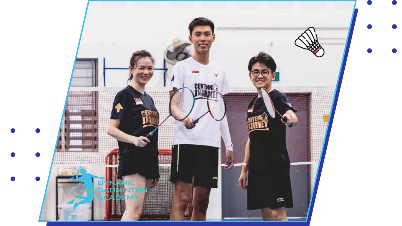 Dynamic Badminton Coach Wee Pin Advance Competitive Badminton Classes PNG