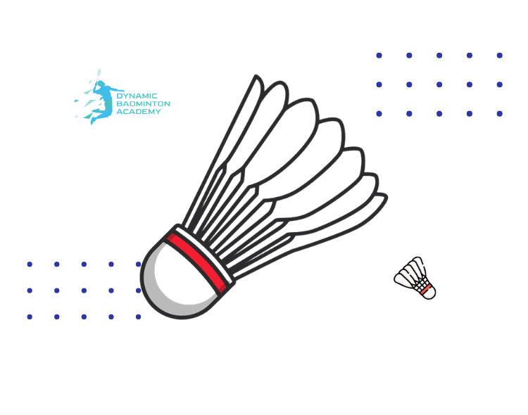Feather and nylon types of shuttlecock side by side on a court
